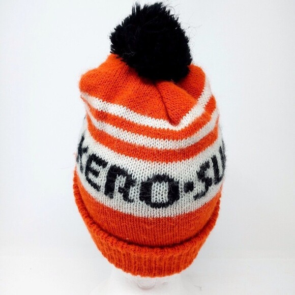 Vintage KERO-SUN Kerosene Heater Collectible Promo Knitted Winter Cap Hat - RARE - Picture 8 of 10